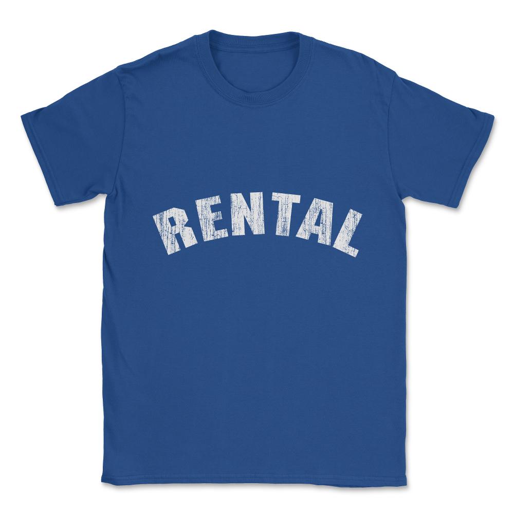 Vintage Rental Unisex T-Shirt - Royal Blue