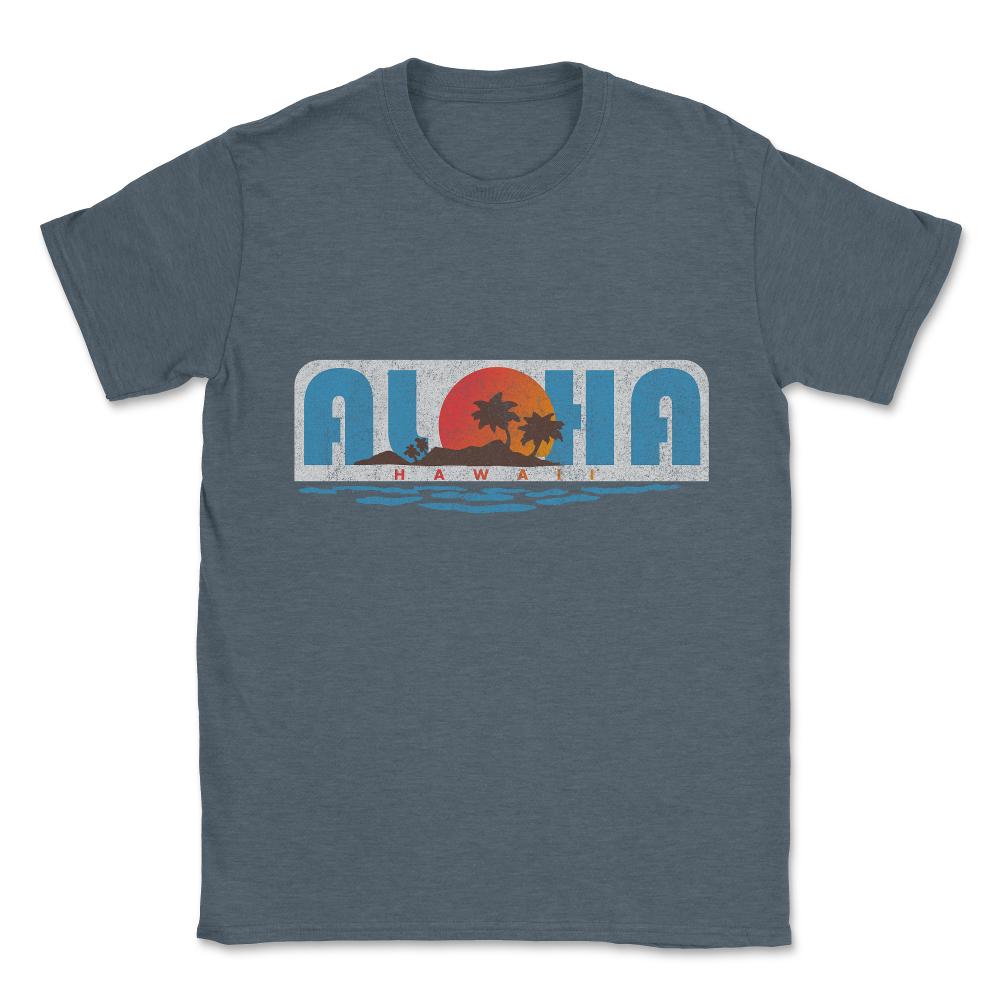 Aloha Hawaii Unisex T-Shirt - Dark Grey Heather