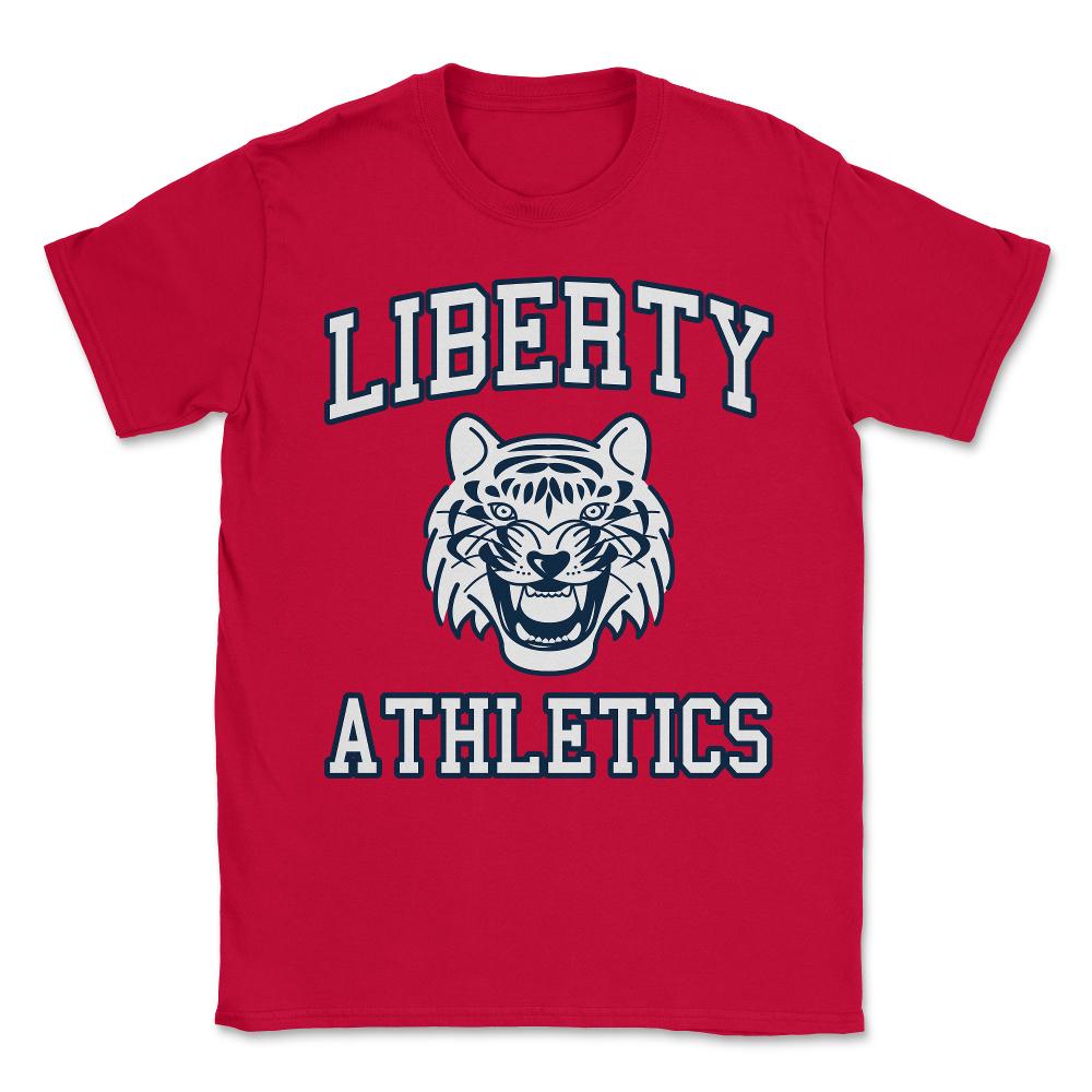 Liberty High Athletics Unisex T-Shirt - Red