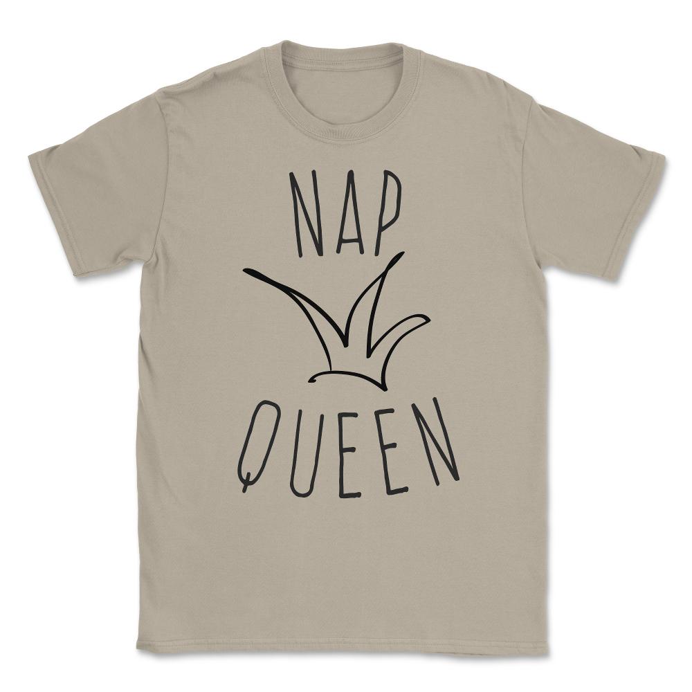 Nap Queen Unisex T-Shirt - Cream
