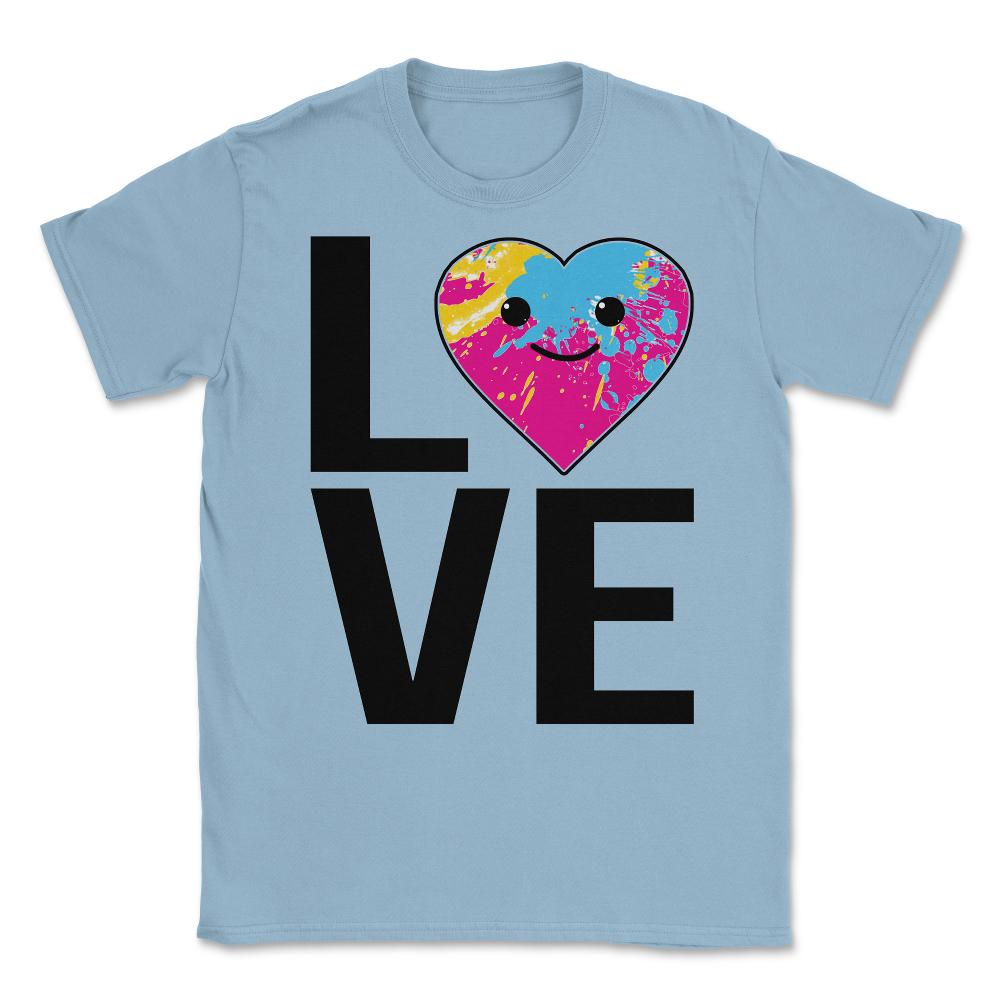 Love Kawaii Unisex T-Shirt - Light Blue