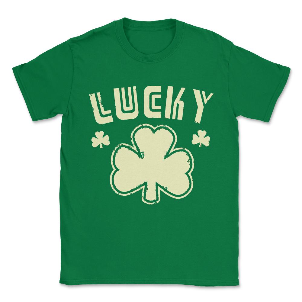 Lucky Vintage Unisex T-Shirt - Green