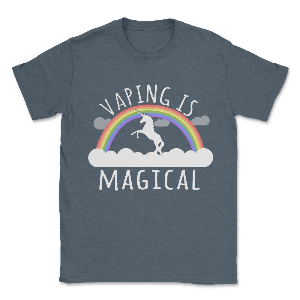 Vaping Is Magical Unisex T-Shirt - Dark Grey Heather