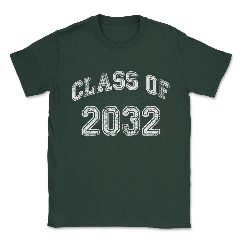 Class of 2032 Unisex T-Shirt - Forest Green