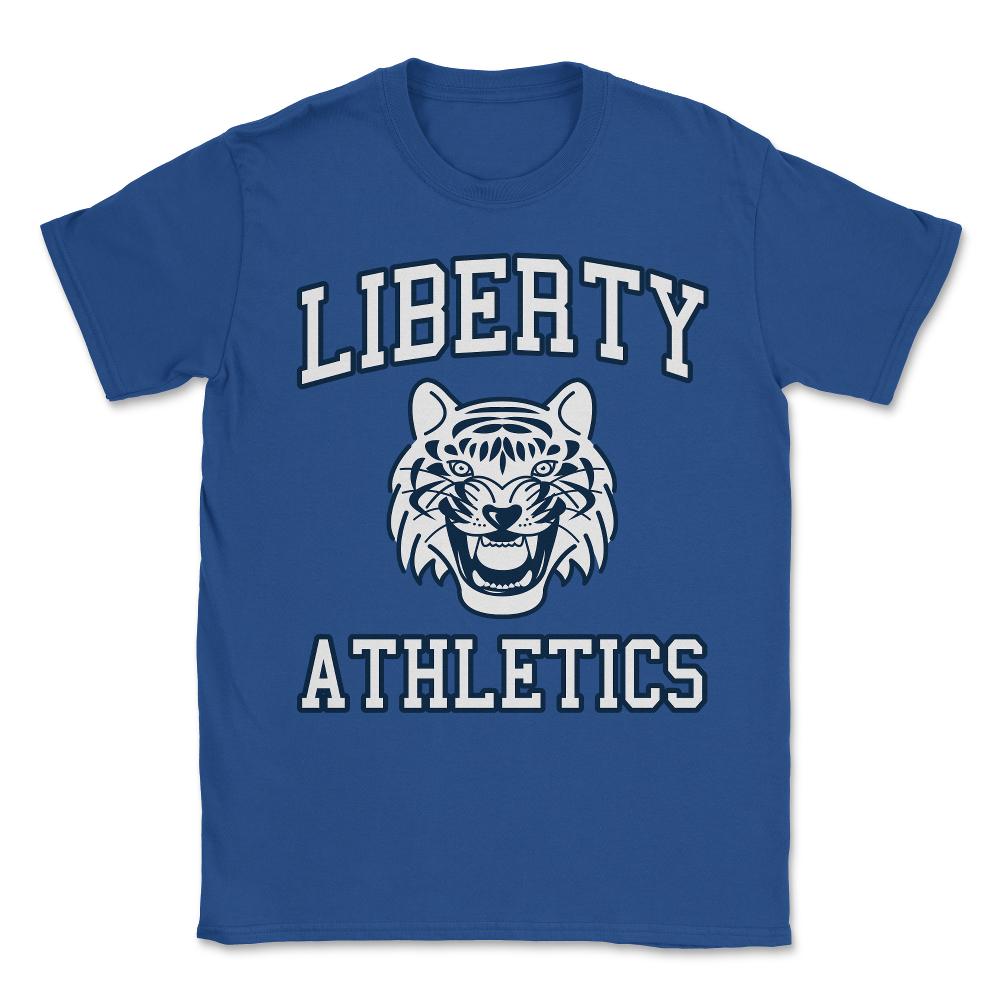 Liberty High Athletics Unisex T-Shirt - Royal Blue