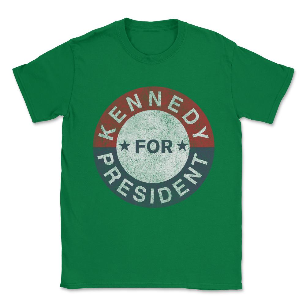 Vintage JFK Kennedy For President 1960 Unisex T-Shirt - Green