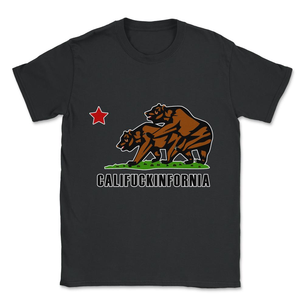 Califuckinfornia Unisex T-Shirt - Black
