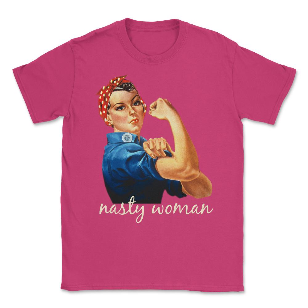 Retro Nasty Woman T-Shirt Unisex T-Shirt - Heliconia