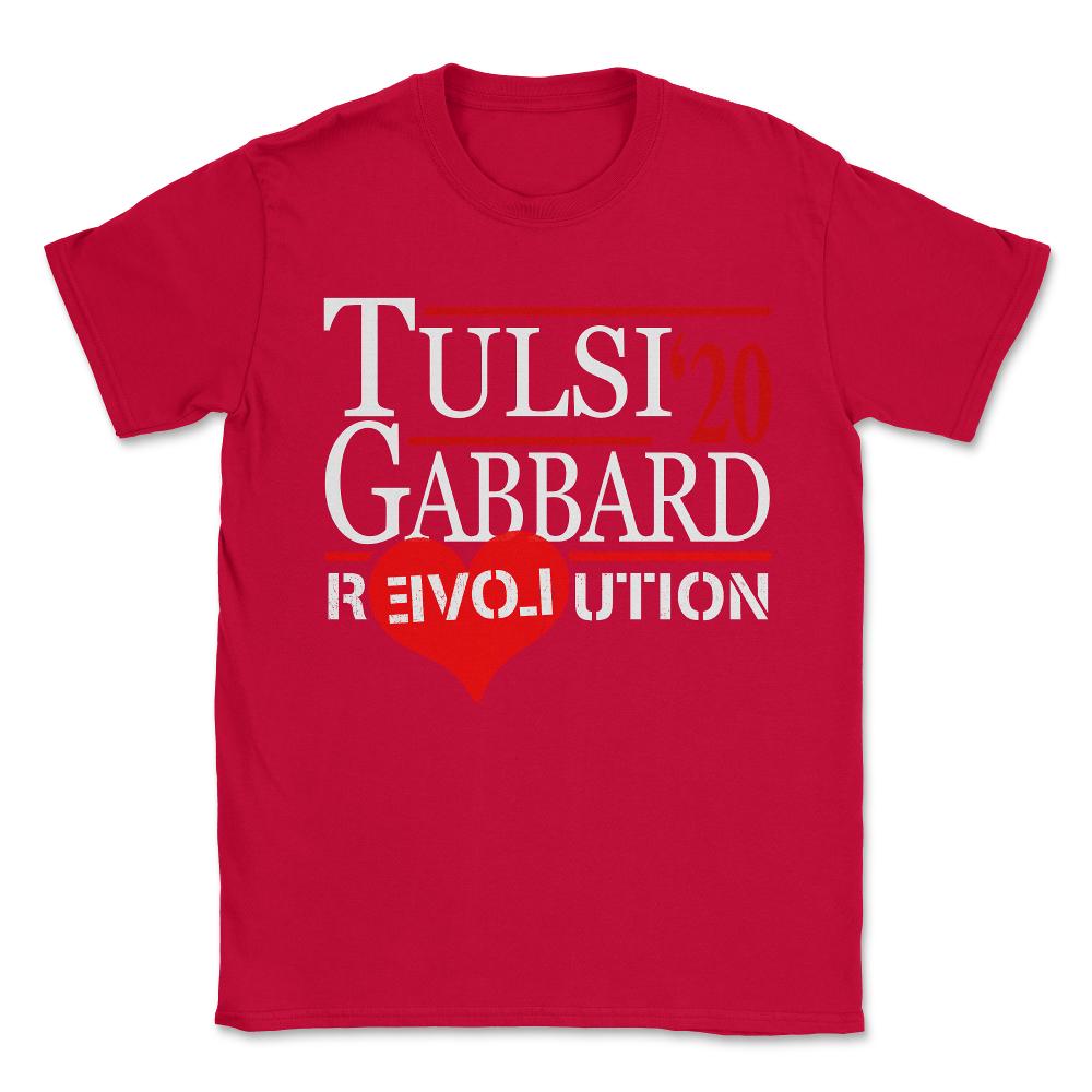 Tulsi Gabbard 2020 Revolution Unisex T-Shirt - Red