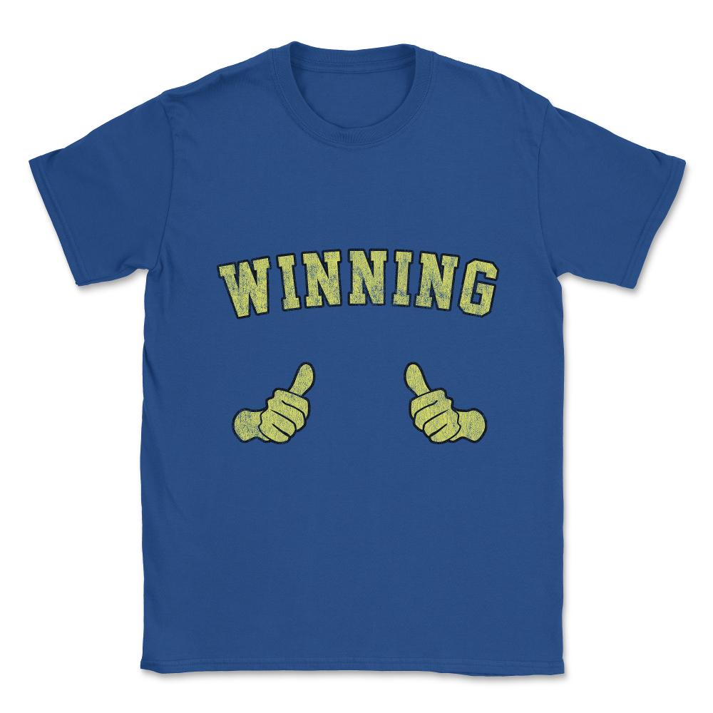 Winning Vintage Unisex T-Shirt - Royal Blue
