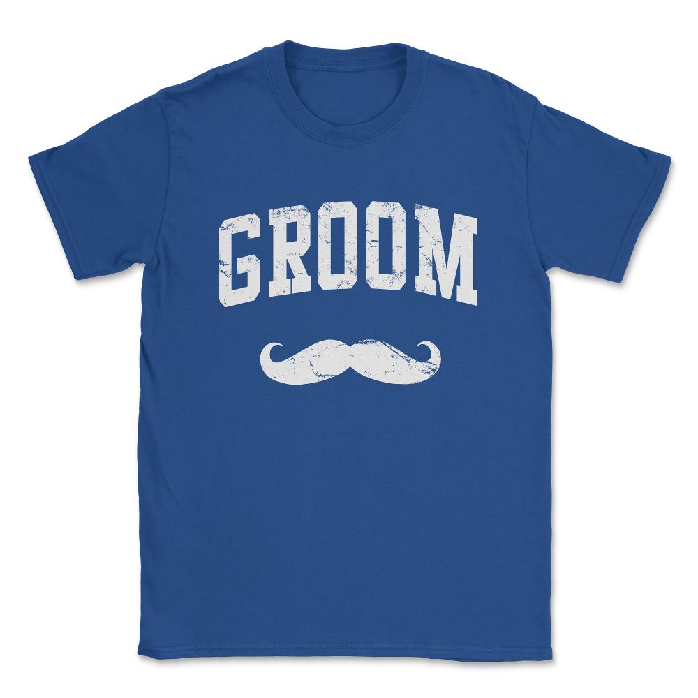 Groom Shirt Unisex T-Shirt - Royal Blue