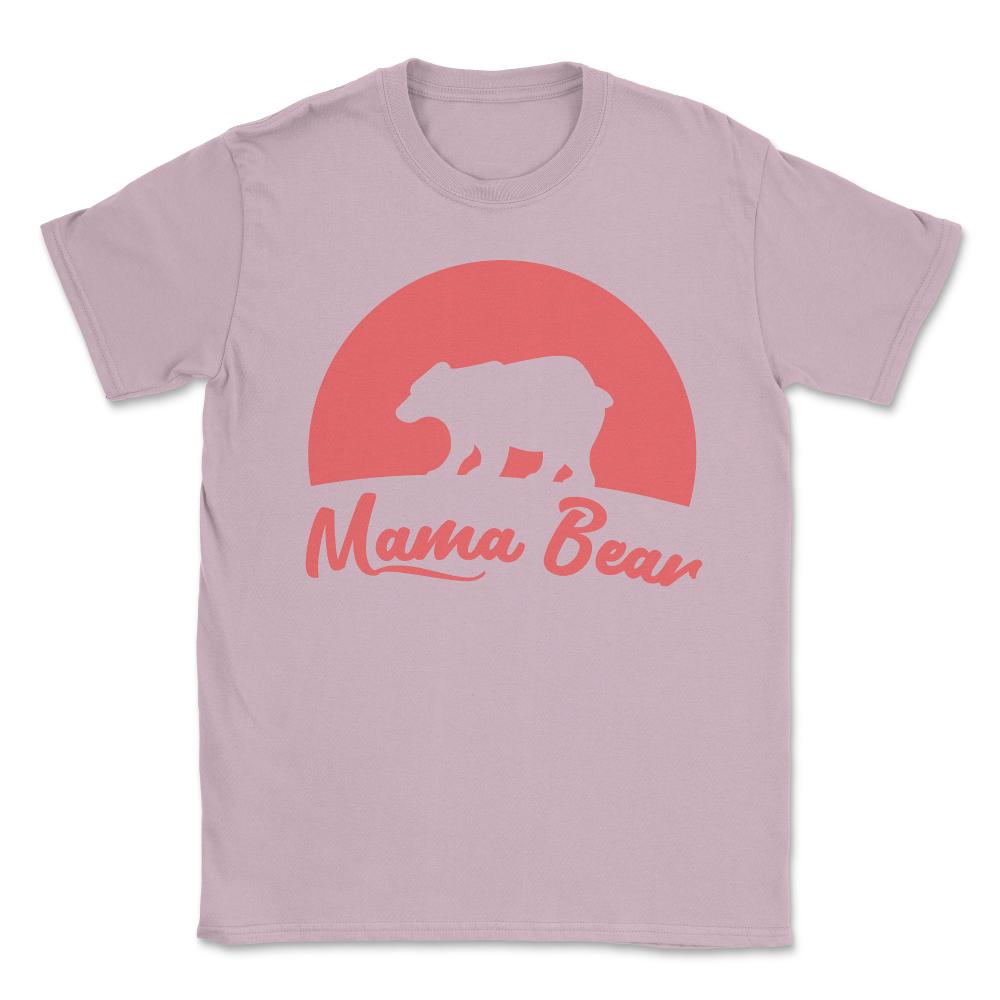 Mama Bear Unisex T-Shirt - Light Pink