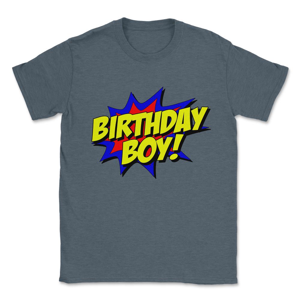 Birthday Boy Unisex T-Shirt - Dark Grey Heather