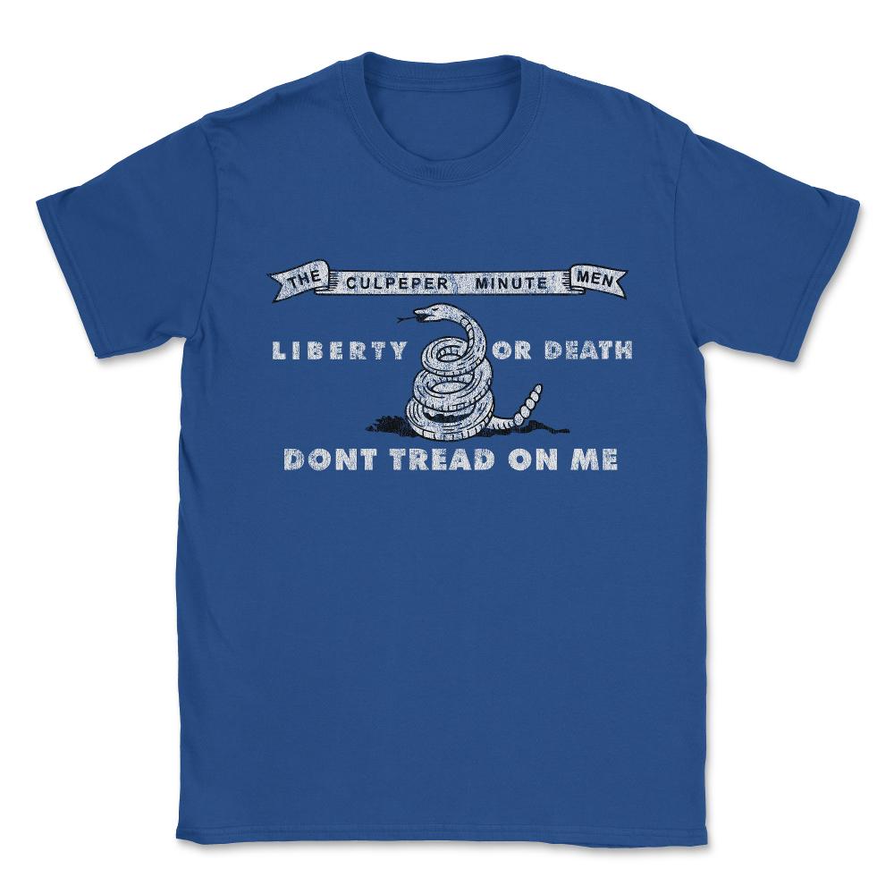Minute Men Vintage Unisex T-Shirt - Royal Blue