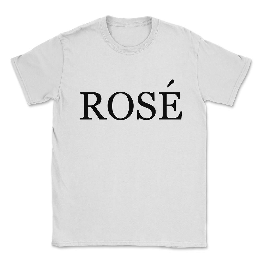 Rose Wine Costume Unisex T-Shirt - White