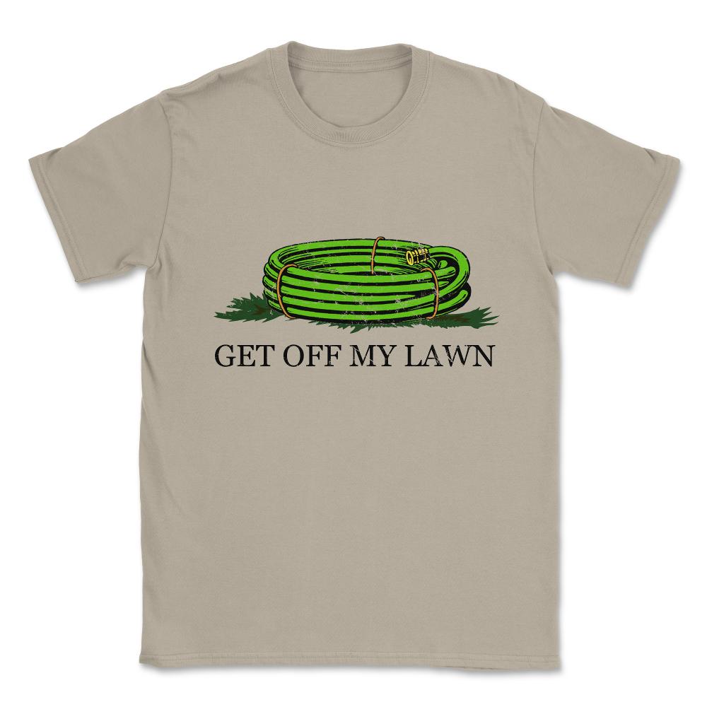 Get Off My Lawn Unisex T-Shirt - Cream