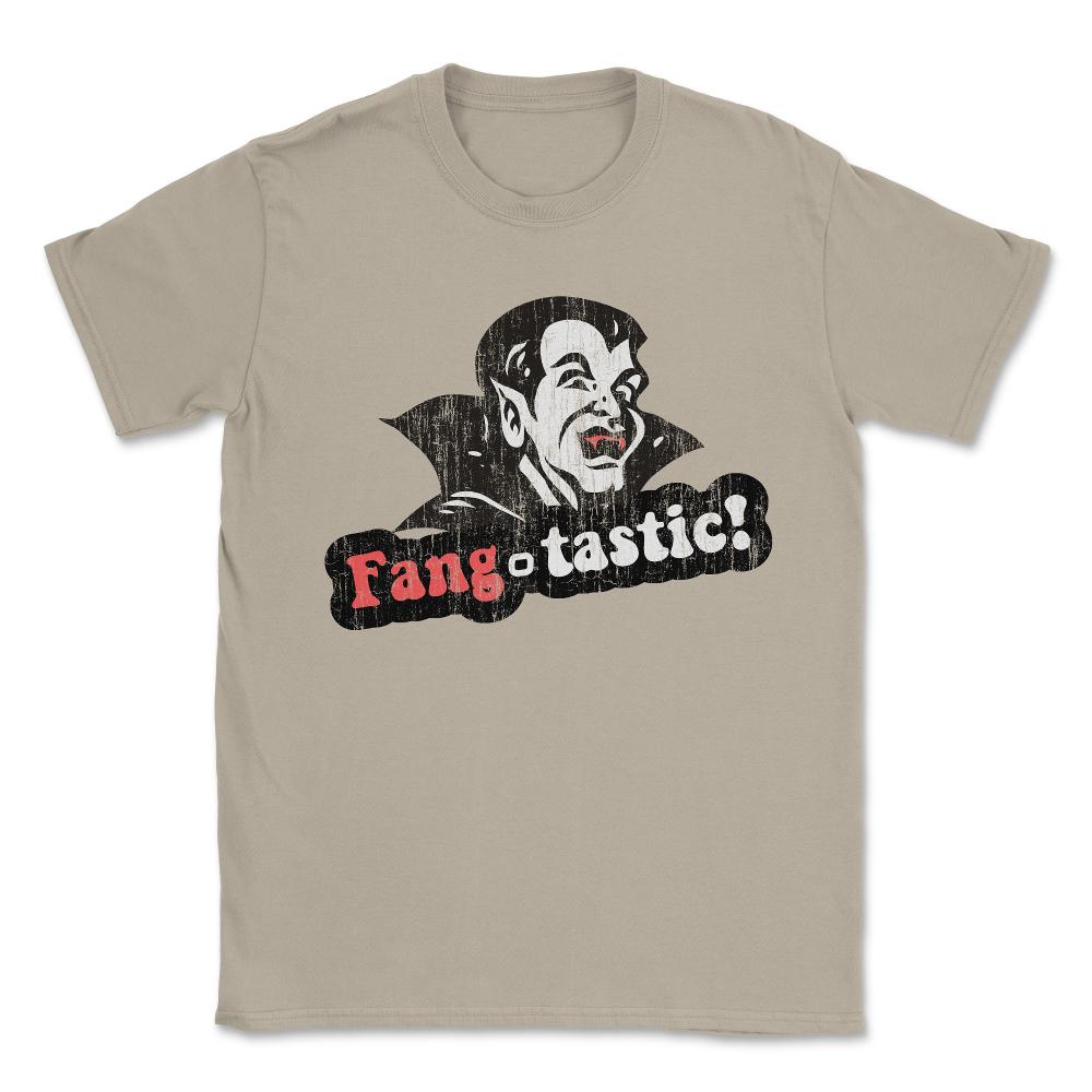 Fang-tastic Vampire Halloween Unisex T-Shirt - Cream
