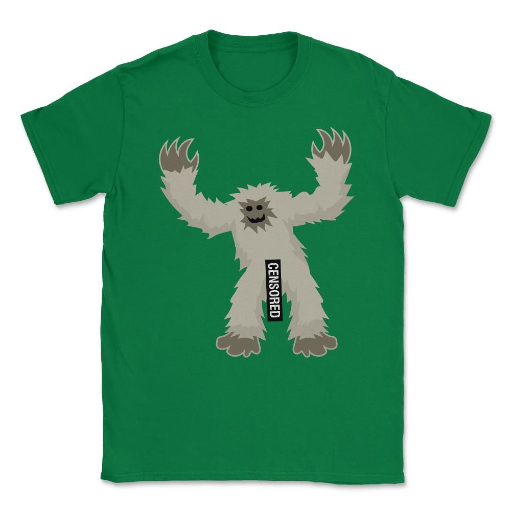 Bigfoot Erotica Unisex T-Shirt - Green