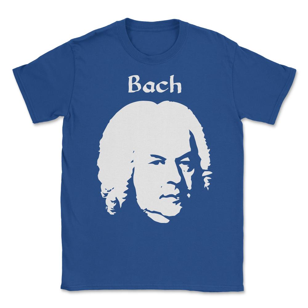 Bach Unisex T-Shirt - Royal Blue