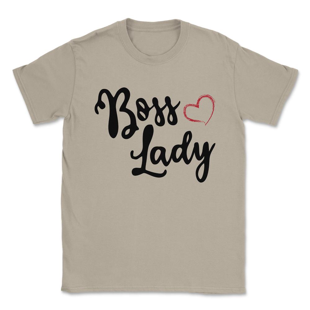 Boss Lady Gift Unisex T-Shirt - Cream