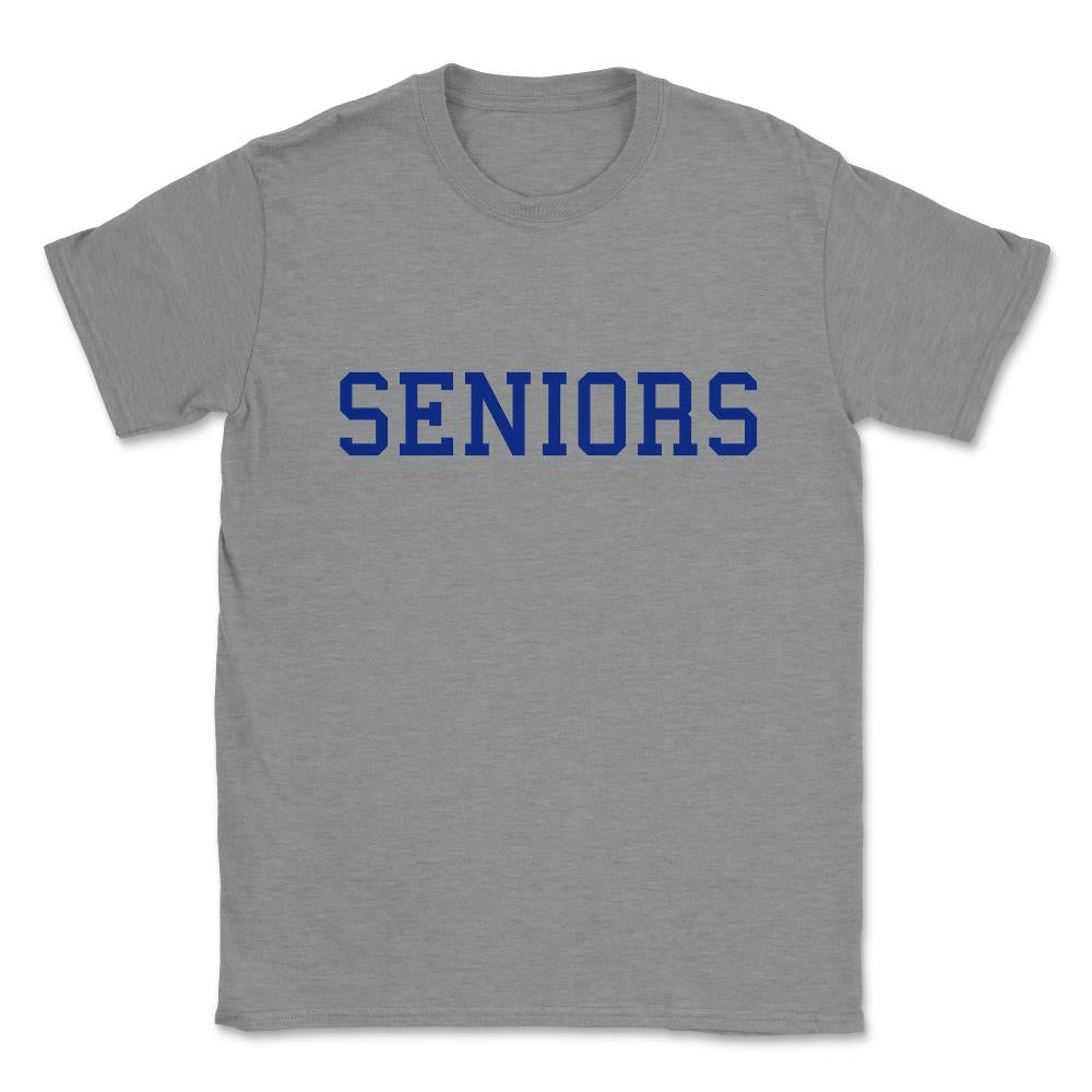 Seniors Unisex T-Shirt - Grey Heather