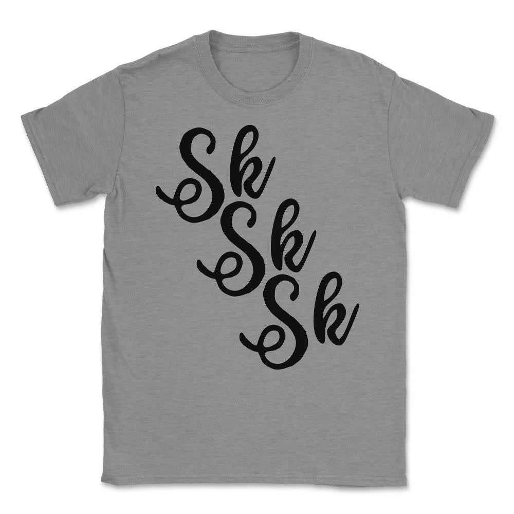 SKSKSK SkSkSk Gift for Tween Unisex T-Shirt - Grey Heather