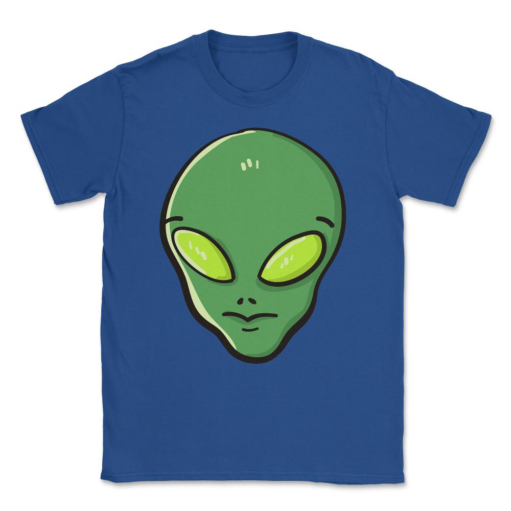 Raid Area 51 Alien Head Unisex T-Shirt - Royal Blue