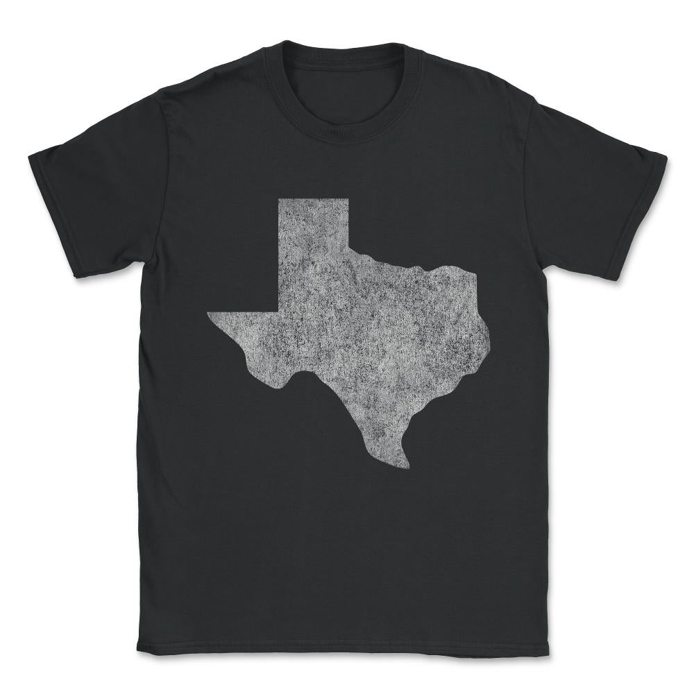 Texas Home Vintage Unisex T-Shirt - Black